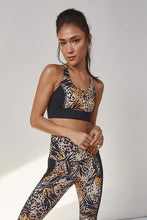 Load image into Gallery viewer, Wolf & Whistle Mixed animal strappy back bra