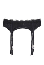 Load image into Gallery viewer, WW x Charlotte McKinney Astrid Mesh suspender belt