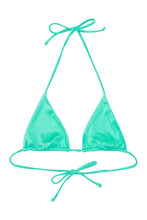 Load image into Gallery viewer, Wolf & Whistle High shine triangle top mint