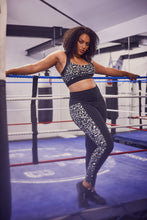 Load image into Gallery viewer, Wolf & Whistle High Waist Panelled Leggings Leopard Curve