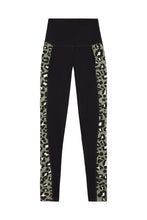 Load image into Gallery viewer, Wolf & Whistle High Waist Panelled Leggings Leopard Curve