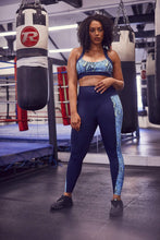 Load image into Gallery viewer, Wolf & Whistle High Waist Panelled Leggings Snake Curve