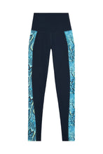 Load image into Gallery viewer, Wolf & Whistle High Waist Panelled Leggings Snake Curve