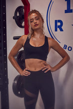 Load image into Gallery viewer, Wolf & Whistle Racer Back Bra Black