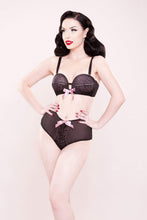 Load image into Gallery viewer, Bettie Page Lace Overwire Bra
