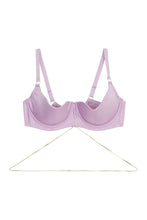 Load image into Gallery viewer, Felicity Hayward Knox Chain Quarter Cup Bra Lilac
