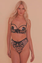 Load image into Gallery viewer, Felicity Hayward Orchard Leopard Open Cup Bra
