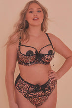 Load image into Gallery viewer, Felicity Hayward Orchard Leopard High Waist Thong Curve
