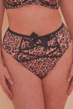 Load image into Gallery viewer, Felicity Hayward Orchard Leopard High Waist Thong Curve
