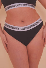 Load image into Gallery viewer, Felicity Hayward Self Love Black Brief Curve
