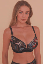 Load image into Gallery viewer, Felicity Hayward Elly Sequin Black Bra FB

