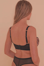 Load image into Gallery viewer, Felicity Hayward Orchard Leopard Open Cup Bra FB
