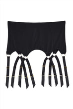 Load image into Gallery viewer, FFFB Black microfiber suspender
