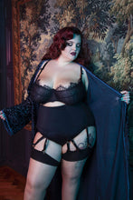 Load image into Gallery viewer, FFFB Black microfiber curve suspender
