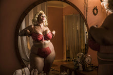 Load image into Gallery viewer, Gabi Fresh Draper Pink Lace Harness Bra
