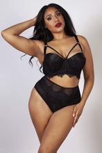 Load image into Gallery viewer, Gabi Fresh Bianca Black Longline Bra B - H
