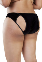 Load image into Gallery viewer, Gabi Fresh Erin Black Velvet Brief
