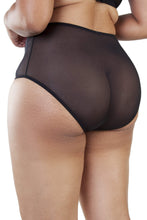 Load image into Gallery viewer, Gabi Fresh Holly Black HW Graphic Mesh Brief

