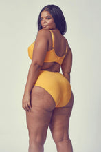 Load image into Gallery viewer, Gabi Fresh Aspen Mustard High Waist
