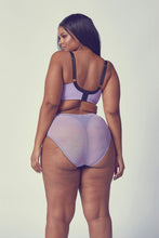 Load image into Gallery viewer, Gabi Fresh Myra Lilac Contrast Lace high waist
