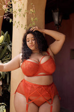 Load image into Gallery viewer, Gabi Fresh Lyla Flame Strappy Suspender Belt
