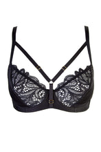 Load image into Gallery viewer, Peek &amp; Beau Dorothea Black Lace Bra
