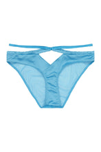 Load image into Gallery viewer, Peek &amp; Beau Dani Blue Strappy Satin Brief
