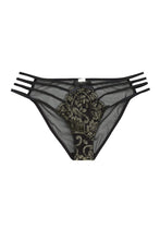 Load image into Gallery viewer, Peek &amp; Beau Empress Gold lace strappy brief

