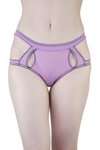 Load image into Gallery viewer, Peek &amp; Beau Faye Lilac Peek High Waist Brief
