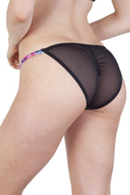 Load image into Gallery viewer, Peek &amp; Beau Leonora Snake Print Satin and Lace Brief

