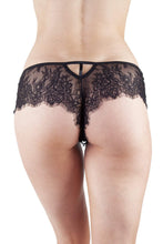 Load image into Gallery viewer, Peek &amp; Beau Zoe Black Lace Shortie
