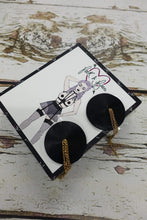 Load image into Gallery viewer, Peek &amp; Beau Elvira Lace Gold Chain Tassel Pasties
