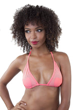 Load image into Gallery viewer, Peek &amp; Beau Grapefruit/Watermelon Heart Bikini Top
