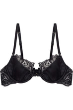 Load image into Gallery viewer, Peek &amp; Beau Ida FB Satin sling &amp; lace bra &amp; ring detail DD - H
