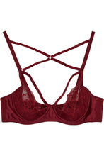 Load image into Gallery viewer, Peek &amp; Beau Dixie Wine bra A - E
