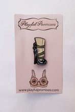 Load image into Gallery viewer, All Tied Up Enamel Pin

