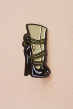 Load image into Gallery viewer, All Tied Up Enamel Pin
