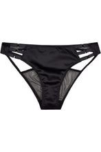 Load image into Gallery viewer, Ava Black Strappy Brief
