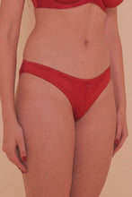 Load image into Gallery viewer, Caroline Folded Satin Strappy Back Brazilian
