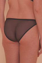 Load image into Gallery viewer, Josie Leopard Mesh Picot Cheeky Brazilian Brief Core
