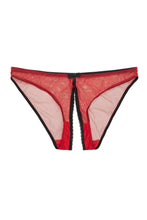 Load image into Gallery viewer, Miranda Red Ouvert Brief
