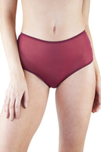 Load image into Gallery viewer, Juliet Wine High Waist Brief

