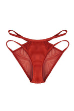 Load image into Gallery viewer, Junko Rust Origami Cut-Out Brief
