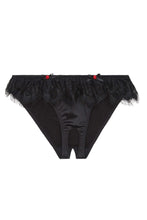 Load image into Gallery viewer, Marlene Black Ouvert Brief
