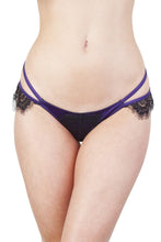 Load image into Gallery viewer, Sheba Purple Lace Brief
