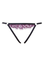 Load image into Gallery viewer, Venus Wine Lace Open Brief
