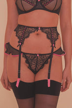 Load image into Gallery viewer, Monica Ribbon Slot Suspender Belt Core
