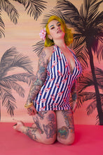 Load image into Gallery viewer, Collectif Lobster Skirted swimsuit

