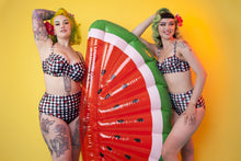 Load image into Gallery viewer, Collectif Melon Gingham Balcony top
