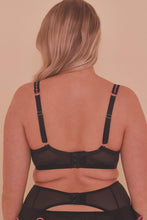 Load image into Gallery viewer, Monica Ribbon Slot Lace Bra Curve
